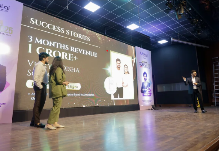 Trivro AI success stories event: 3 months revenue 1 Crore+